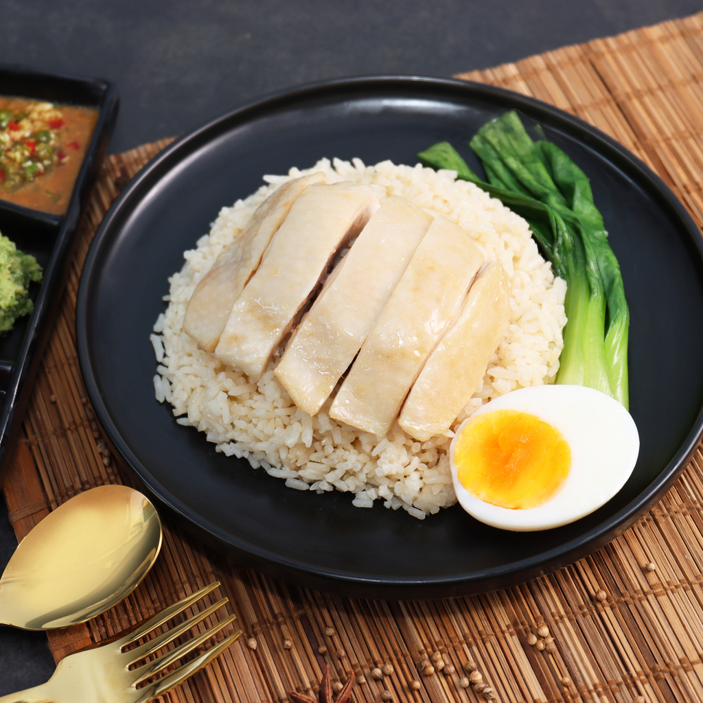 ข้าวมันไก่ชุ่มสิงคโปร์